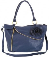 Excelente cartera con diseño de camelia 